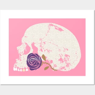 The Skull and the Purple Rose Posters and Art